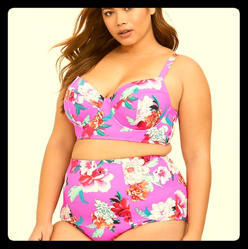 NWT Torrid Two Piece Swimsuit Size 1